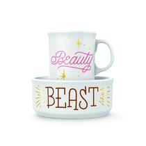 Caneca e tigela básica para cães Genuine Fred Howligans Beauty/Beast