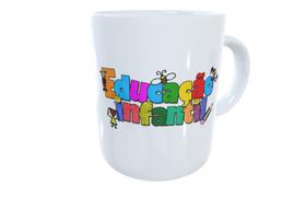 Caneca educação infantil presente criativo inclusão social