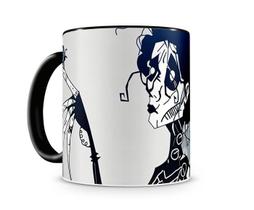 Caneca Edward Mão de Tesouras II Preta Caneca Edward Mão de Tesouras II Preta