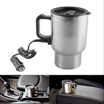 Caneca Elétrica 12v Jarra Inox Térmica Carro Aquecedor Copo Caneca Elétrica 12v Jarra Inox Térmica Carro Aquecedor Copo