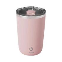 Caneca Elétrica Recarregável De Aço Inoxidável Para Misturar Café E Leite Com Rotação Automática Caneca Elétrica Recarregável De Aço Inoxidável Para Misturar Café E Leite Com Rotação Automática