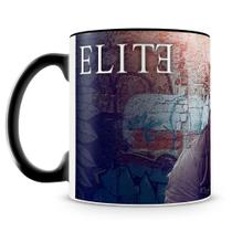 Caneca Elite Personalizada de Porcelana com Estampa da Série Elite - 325ml