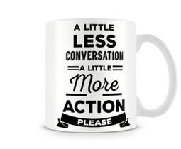 Caneca Elvis Presley little less conversation Caneca Elvis Presley little less conversation