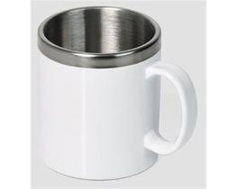 Caneca em Aço Inox com Poliestireno 300ML Caneca em Aço Inox com Poliestireno 300ML