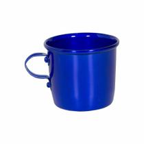 Caneca em alumínio 250ml Azul Metálico Caneca em alumínio 250ml Azul Metálico