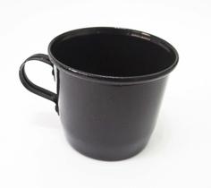 Caneca em alumínio 250ml Preto