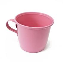 Caneca em alumínio 250ml Rosa