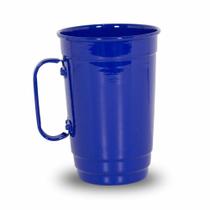 Caneca em alumínio 650ml Azul escuro
