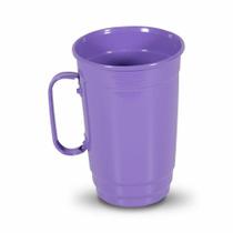 Caneca em alumínio 650ml Lilás