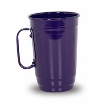 Caneca em alumínio 650ml Roxa Caneca em alumínio 650ml Roxa