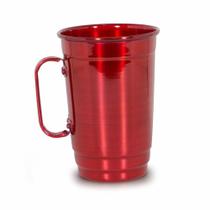 Caneca em alumínio 650ml Vermelho Metálico Caneca em alumínio 650ml Vermelho Metálico