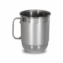 Caneca em alumínio 850ml Polida/escovada