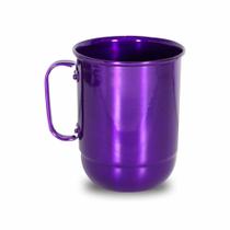 Caneca em alumínio 850ml Roxo metálico