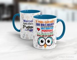 Caneca em Cerâmica dia dos Professores