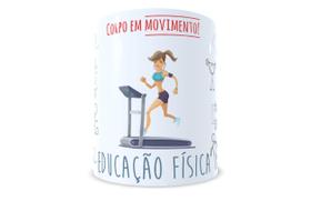 Caneca em Cerâmica Educação Física 325ml de Energia e Movimento