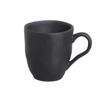 Caneca Em Cerâmica Orgânico Preto Matte 273ml Porto Brasil
