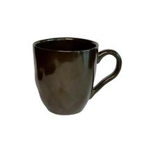 Caneca em Cerâmica Orgânico Stoneware Marrom Metalizado 273 ml - 1 Unid.