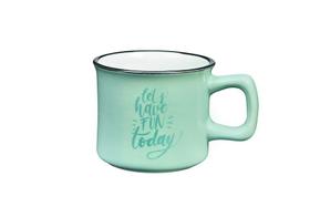 Caneca em cerâmica para café 60ml Enjoy Verde - Hauskraft Caneca em cerâmica para café 60ml Enjoy Verde - Hauskraft