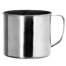 Caneca Em Inox Água Chá Chafé Camping 720 Ml 10x9 Cm - 123 Util