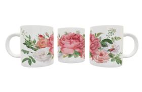 Caneca em Polímero Buquê de Rosas Caneca em Polímero Buquê de Rosas