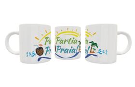Caneca em Polímero Partiu Praia
