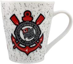 Caneca em Porcelana 300ml Corinthians - Allmix