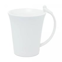 Caneca em Porcelana Birds Branco 350ml Wolff