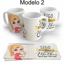 Caneca Em Porcelana Dia Da Mulher-325ML