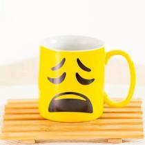 Caneca Emoticon Emoji Amarela De Porcelana 300 Ml Terramada Caneca Emoticon Emoji Amarela De Porcelana 300 Ml Terramada