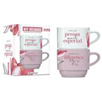Caneca Empilhada Dupla 210ml Para Uma Pessoa Muito Especial