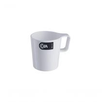 Caneca Empilhável Casual 12 X 8,3 X 11,5 Cm 250 Ml Branco Coza Caneca Empilhável Casual 12 X 8,3 X 11,5 Cm 250 Ml Branco Coza