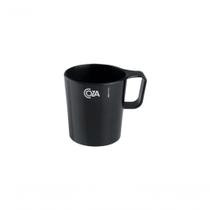 Caneca Empilhável Casual 12 X 8,3 X 11,5 Cm 250 Ml Preto Coza