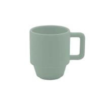 Caneca Empilhável Elo Menta em Cerâmica 400ml - Oxford
