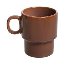 Caneca Empilhável Smaltato Cerâmica Terracota 300ml -L Hermitage Caneca Empilhável Smaltato Cerâmica Terracota 300ml -L Hermitage