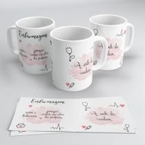 Caneca Enfermagem com frase - 325ml