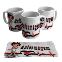 Caneca Enfermagem Curso Enfermeira Formatura Turma 325ml