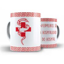 Caneca Enfermagem Enfermeiros São Hospitalidade Hospital