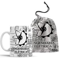 Caneca Engenheiro Elétrica Com Saquinho Caneca Engenheiro Elétrica Com Saquinho