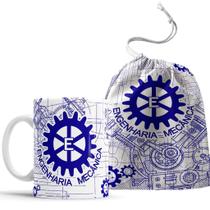 Caneca Engenheiro Engenharia Mecânica com Saquinho Caneca Engenheiro Engenharia Mecânica com Saquinho