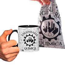 Caneca Engenheiro Engenharia Química com Saquinho Caneca Engenheiro Engenharia Química com Saquinho