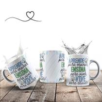 Caneca Engraçada Aprende Para Ensinar Ensina Para Viver Vive Para Educar Com Caixa De Presente Caneca Engraçada Aprende Para Ensinar Ensina Para Viver Vive Para Educar Com Caixa De Presente