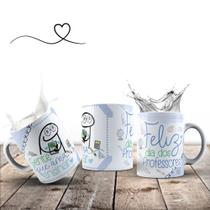 Caneca Engraçada Gente Que Ama Ensinar Feliz Dia Dos Professores Com Caixa De Presente