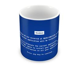 Caneca Erro do Windows Caneca Erro do Windows