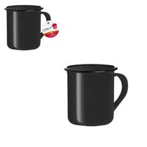 Caneca Esmaltada 350 Ml Art House Caneca Esmaltada 350 Ml Art House