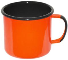Caneca Esmaltada 370ml nr8 Ewel - Laranja
