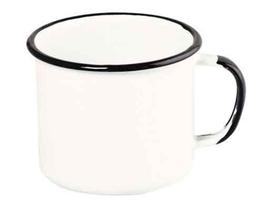 Caneca esmaltada 70ml - Nº4.5 Ewel - Branco