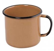 Caneca esmaltada 70ml - Nº4.5 Ewel - Marrom