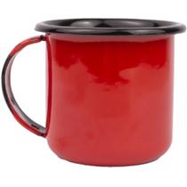 Caneca Esmaltada Colorida 160 ml nº06 - Esmaltados Silva
