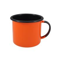 Caneca Esmaltada Laranja Agata 160ML - Dispropil