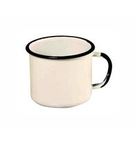 Caneca Esmaltada Nº6 Ewel - Branco